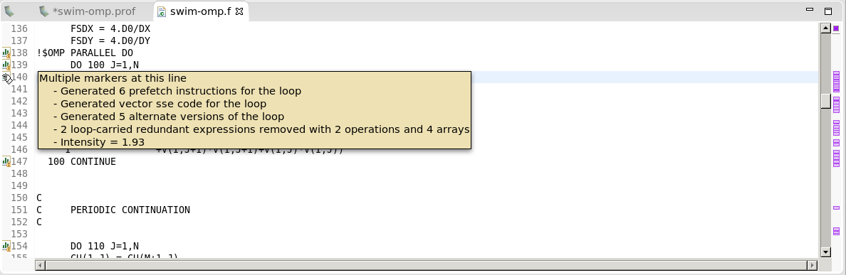 CPU Source showing the application's source code.